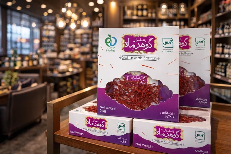 زعفران سرگل گوهر ماه ۰/۵ گرم