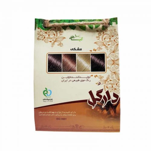 رنگ موی گیاهی دارگل