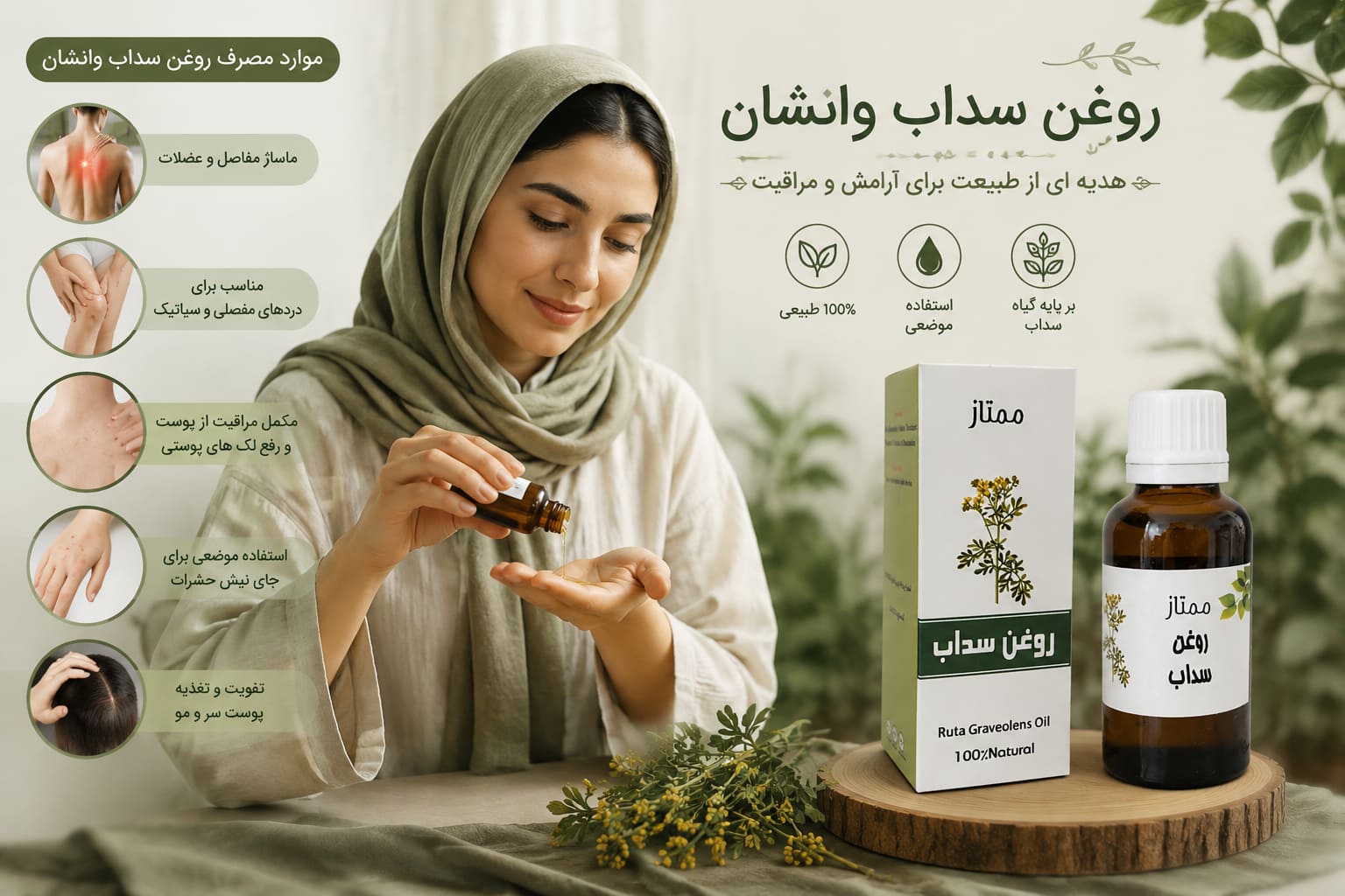 روغن سداب _ وانشان 30 میلی لیتر