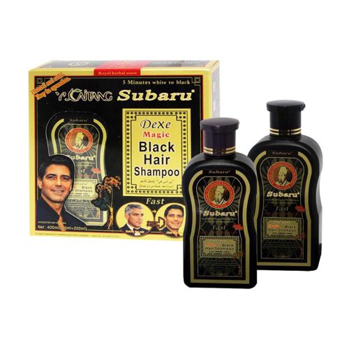 شامپو رنگ مو و رفع سفیدی مو سوبارو
