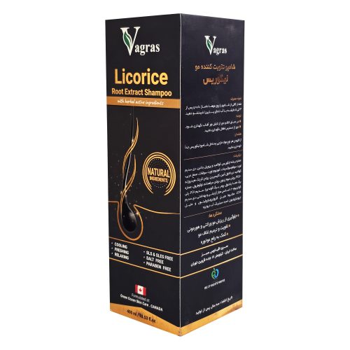 شامپو لیکوریس (شیرین بیان) واگراس حجم 400 میلی لیتر - Image 2
