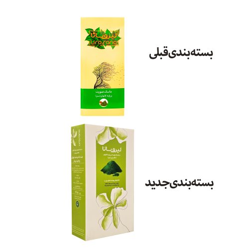 ماسک صورت خاک رس سبز لیروسانا عکس دوم