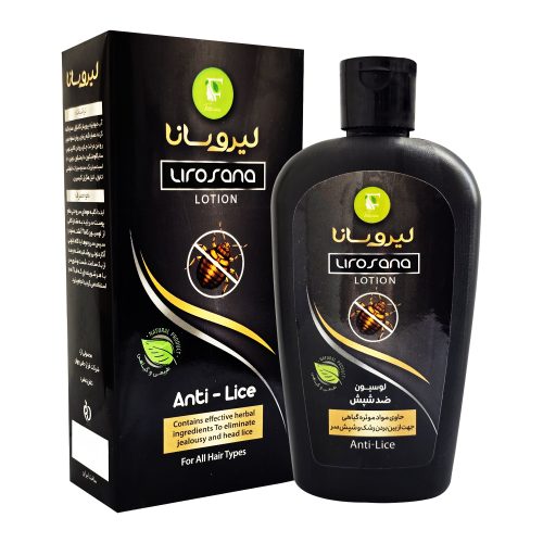 لوسیون ضد شپش لیروسانا حاوی مواد موثره گیاهی