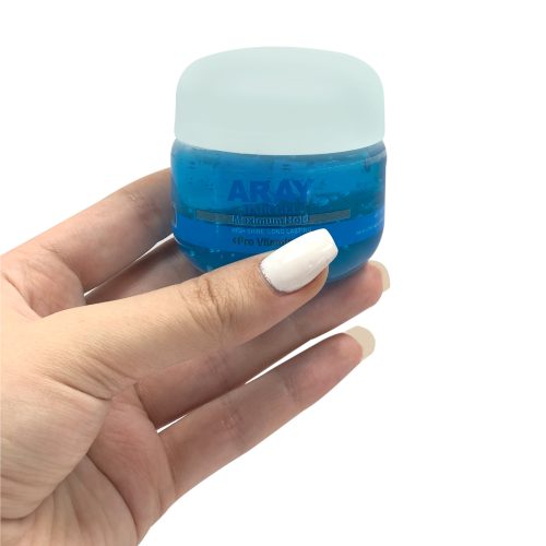 ژل حالت دهنده مو آرای رنگ آبی حجم 75 میلی لیتر عکس دوم